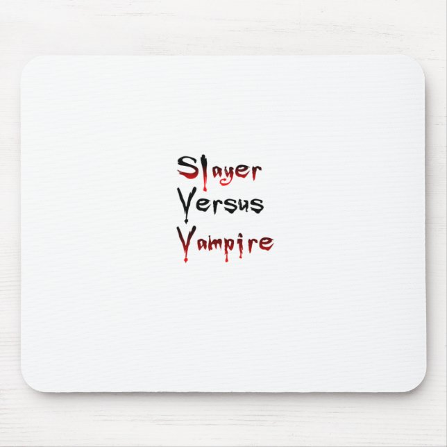 Tapis de souris de vampire de Vesus de tueur (Devant)