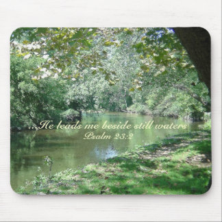 Tapis de souris de vers de bible