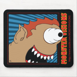 TAPIS DE SOURIS DE VISIONS DE MONSTRE