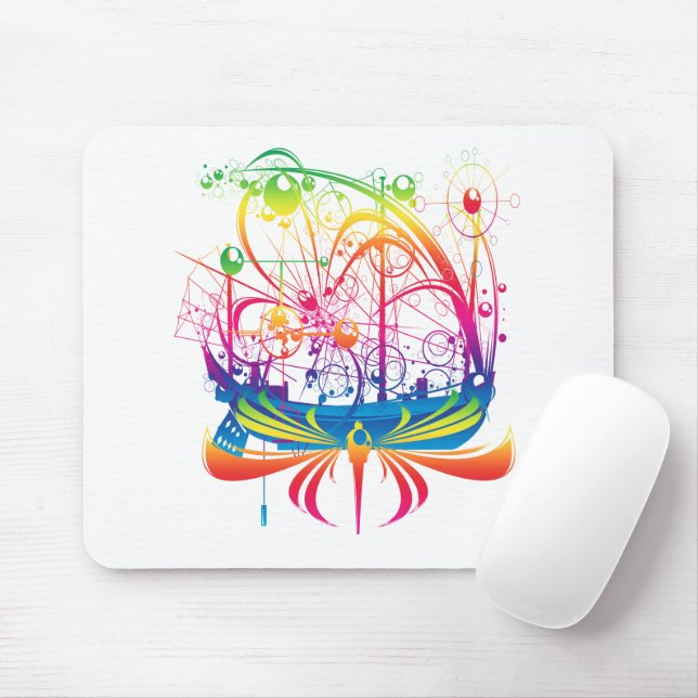 Tapis de souris de voilier (Avec souris)