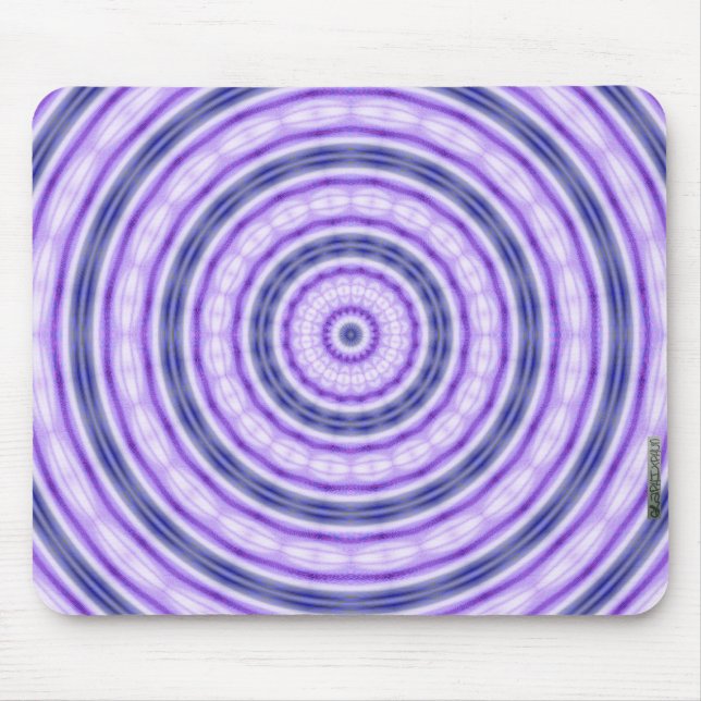 Tapis de souris de wirl violet (Devant)