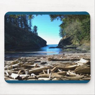 Tapis De Souris Dead Man's Cove, Cape Disappointment, Washington