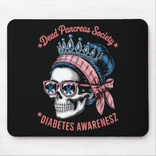 Tapis De Souris Dead Pancreas Society Shirt Funny Diabetes Award