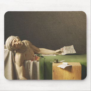 Tapis De Souris Death Of Marat By Jacques Louis David