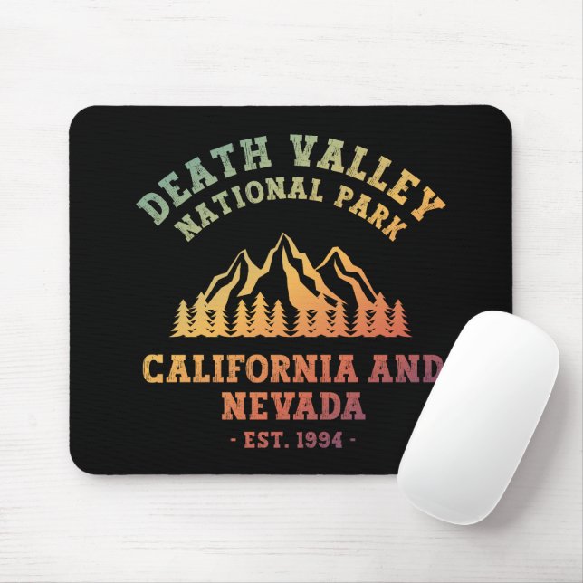 Tapis De Souris Death Valley National Park USA Gradient (Avec souris)