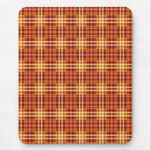 Tapis De Souris Débardeur de Motif de texture de tissu d'automne