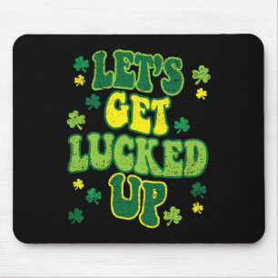 Tapis De Souris Débarrassons-Nous De La Chance St Patricks Day Jol