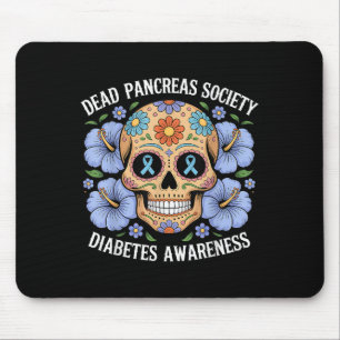 Tapis De Souris Debout Pancreas Society Sugar Diabetes Sensibilisa