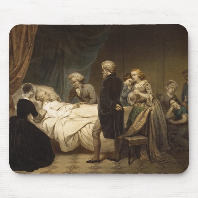 Tapis De Souris Décès de George Washington mousepad (Devant)