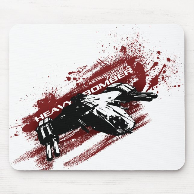 Tapis de souris d'éclaboussure de bombardier lourd (Devant)