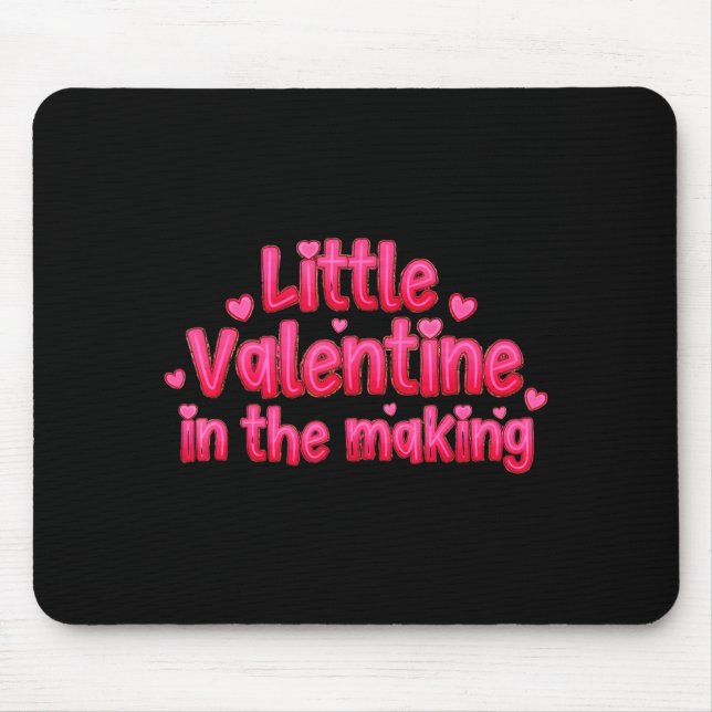 Tapis De Souris Déclaration de grossesse pour la Saint-Valentin Li (Devant)