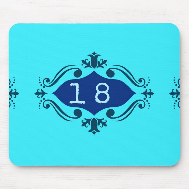 Tapis De Souris Décor 18 (Devant)