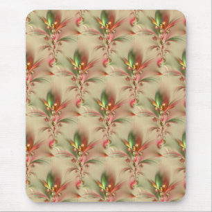 Tapis De Souris décor de fleurs / papier peint