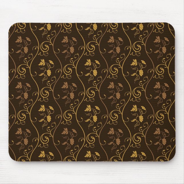 Tapis De Souris Décor de raisins (Devant)