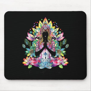 Tapis De Souris Décor de yoga et de méditation serein - Homme de p