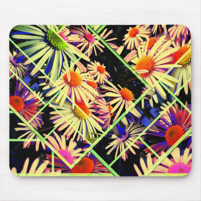 Tapis De Souris Décor Fleur 66 Mousepad (Devant)