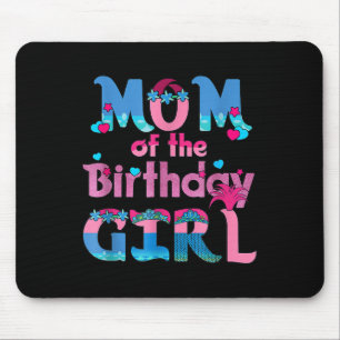 Tapis De Souris Décorations De Fête De Famille Maman De L'Annivers