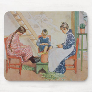 Tapis De Souris Décorticage des pois, pub. dans "Lasst Licht