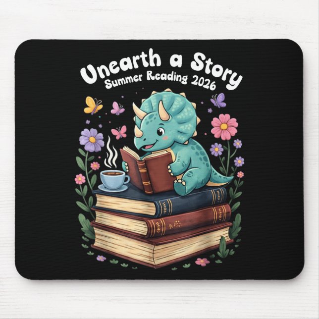 Tapis De Souris Découvrez une histoire de lecture d'été 2026 Trice (Devant)