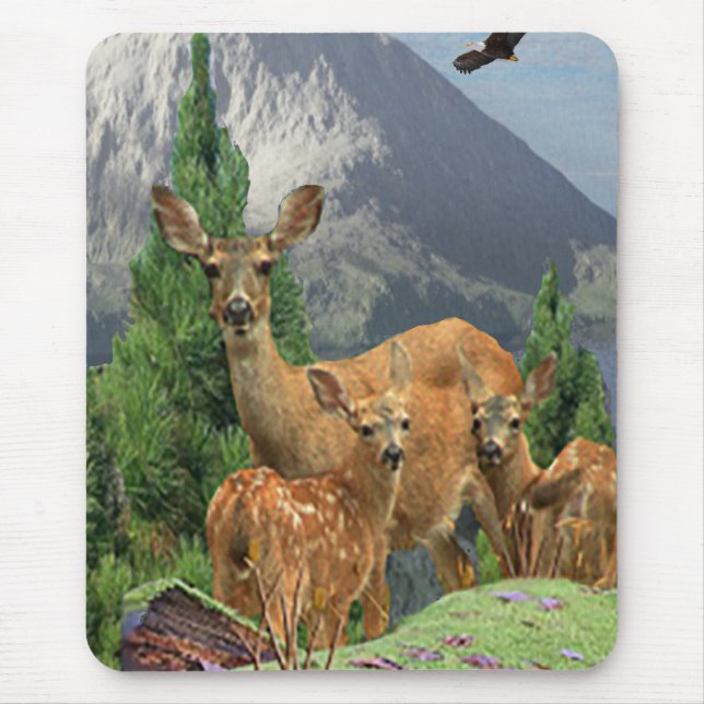 Tapis De Souris Deer Mousepad (Devant)