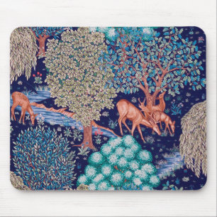 Tapis De Souris Deers dans The Forest, William Morris