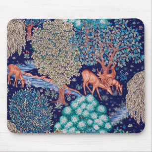Tapis De Souris Deers dans The Forest, William Morris