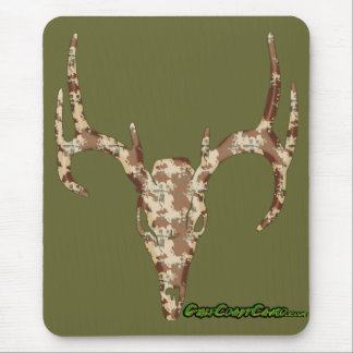 Tapis De Souris DeerSkull dans le brun de Digitals pour des