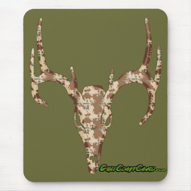 Tapis De Souris DeerSkull dans le brun de Digitals pour des (Devant)