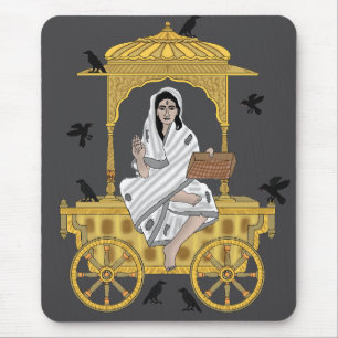 Tapis De Souris Déesse Dhumavati