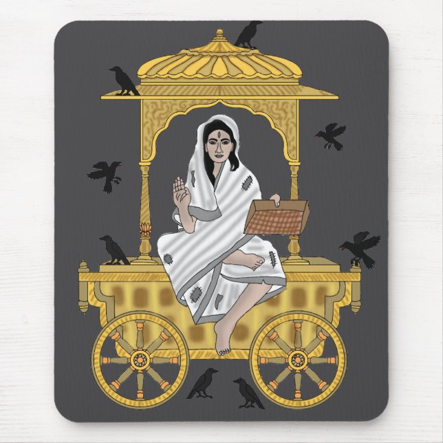 Tapis De Souris Déesse Dhumavati  (Devant)