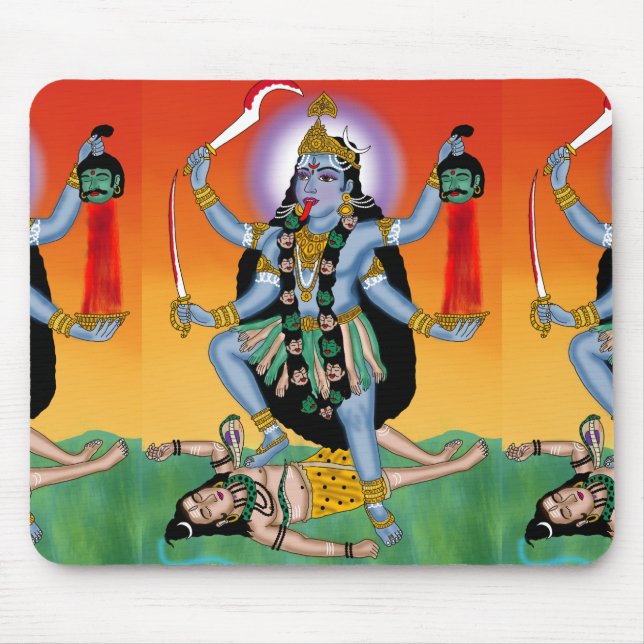 Tapis de souris déesse Kali (Devant)