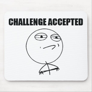 Tapis De Souris Défi admis