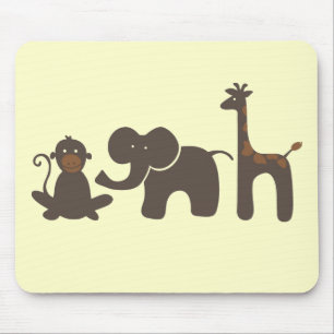 Tapis De Souris Défilé de jungle
