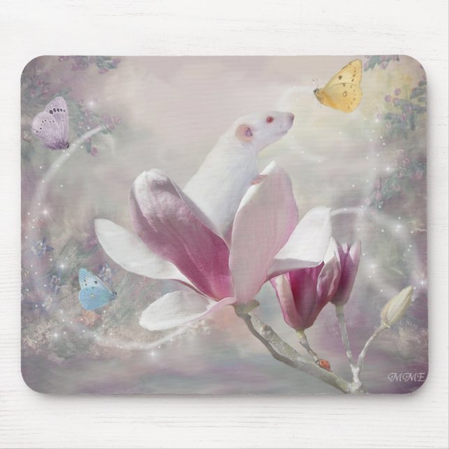 Tapis De Souris Défilé Mousepad de papillon (Devant)