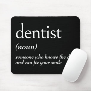 Tapis De Souris Définition de dictionnaire pour DENTISTE
