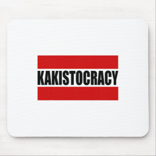 Tapis De Souris Définition de Kakistocratie Subtile Drôle Anti Tru