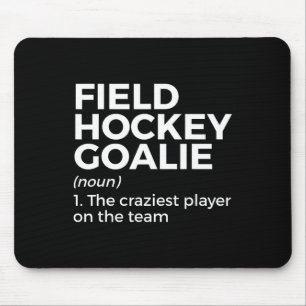Tapis De Souris Définition drôle de gardien de but de hockey sur g