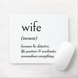 Tapis De Souris Définition du dictionnaire pour FEMME