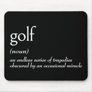Tapis De Souris Définition du dictionnaire pour le GOLF