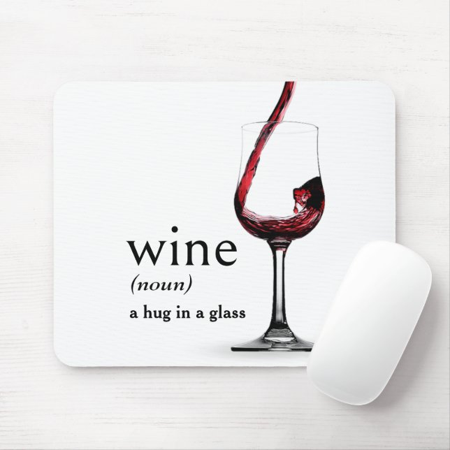 Tapis De Souris Définition du dictionnaire pour VIN (Avec souris)