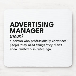 Tapis De Souris Définition du responsable marketing cool