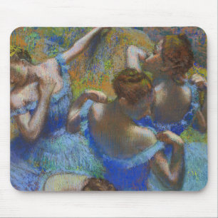 Tapis De Souris Degas Danseuses Bleues Pastel Chef-d'œuvre d'Art