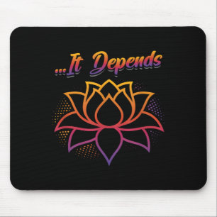 Tapis De Souris Déguisement d'arbre de Noël vert