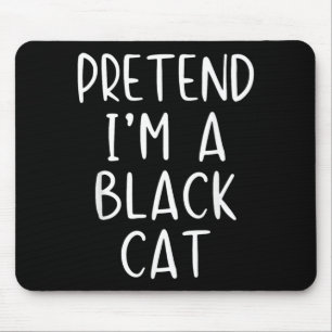 Tapis De Souris Déguisement de chat noir pour adultes Halloween si