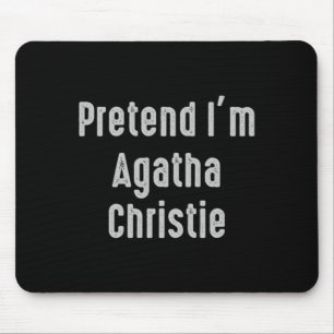 Tapis De Souris Déguisement facile et drôle d'Agatha Christie prét