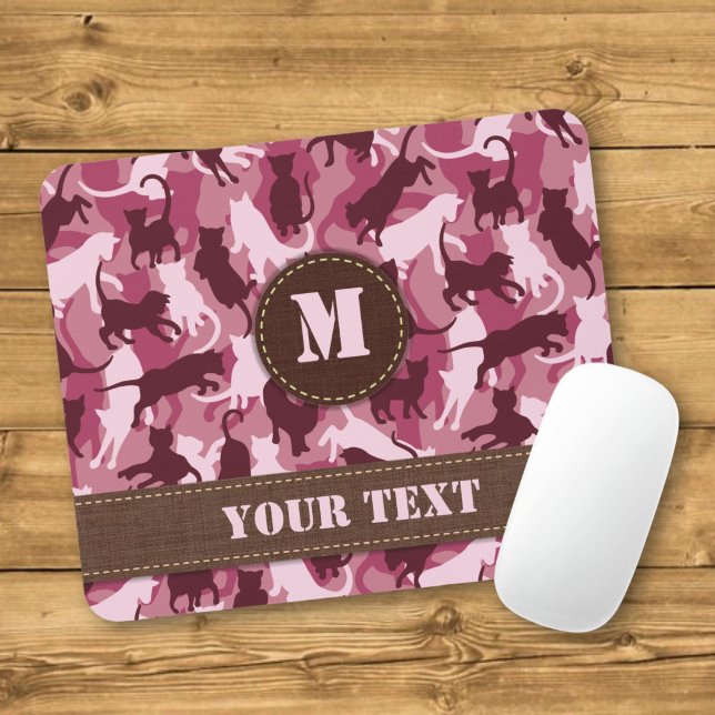 Tapis De Souris Déguisement Rose Chats (Créateur téléchargé)