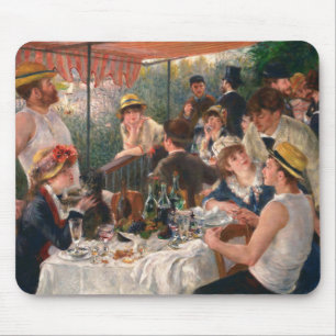 Tapis De Souris Déjeuner de plaisance - Renoir Painting