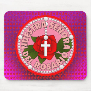 Tapis De Souris Del Rosario de Señora