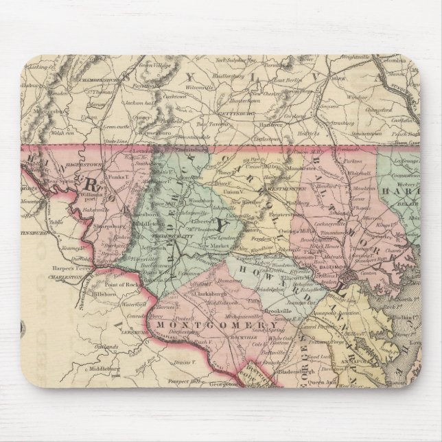 Tapis De Souris Delaware et Maryland (Devant)