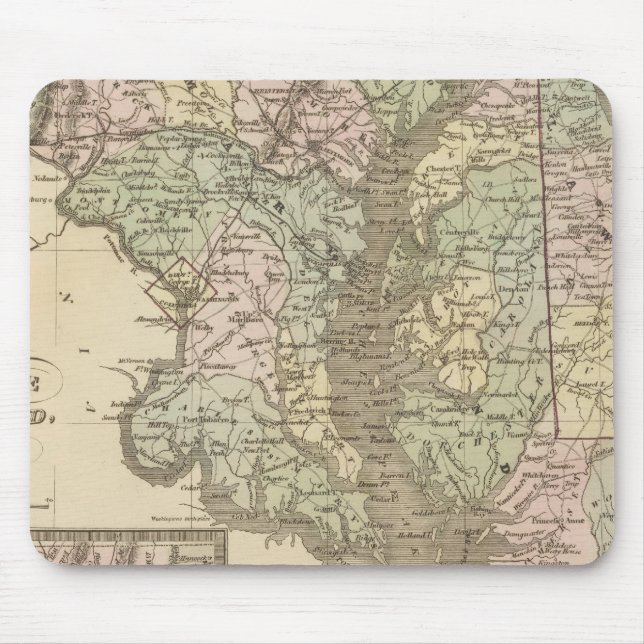 Tapis De Souris Delaware et Maryland 2 (Devant)